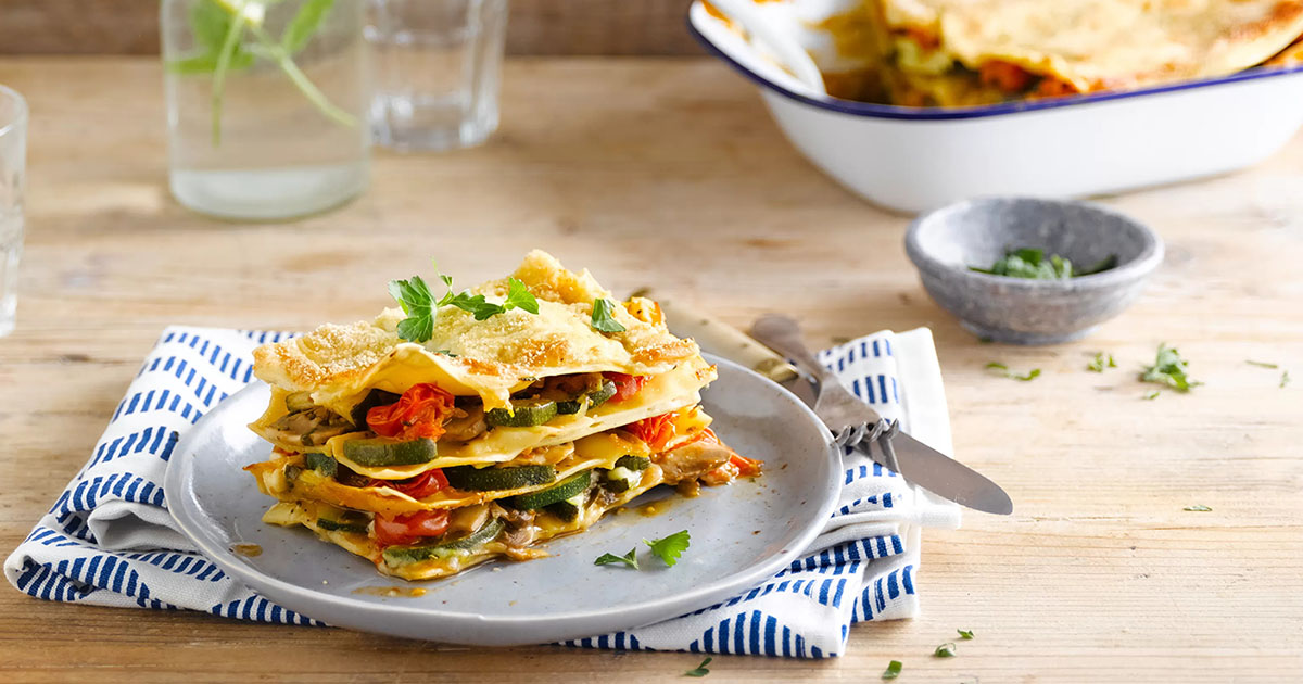 Ricette vegane:Lasagne con fricassea di verdure - Prof. Nicola Sorrentino