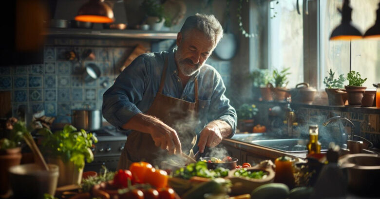 Uomo adulto in cucina - Prof. Nicola Sorrentino