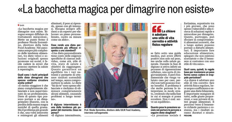 L'Edicola n.27 del 28 gennaio 2025 - rassegna stampa - Prof. Nicola Sorrentino